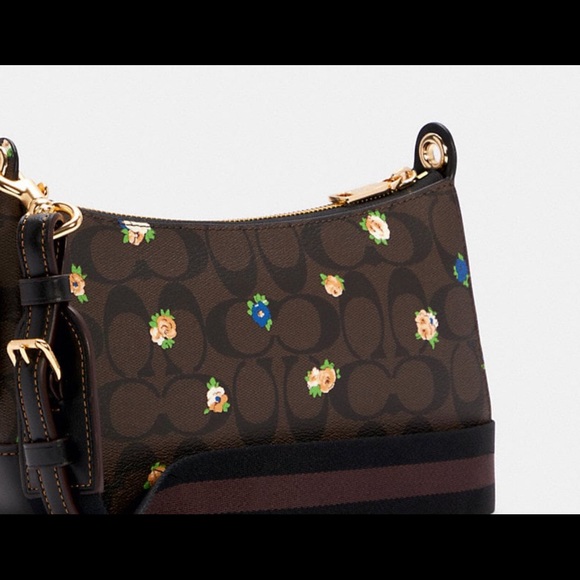 Coach crossbody in vintage rose print - Picture 3 of 11